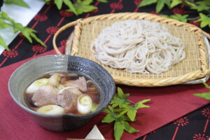 18.9月29日（日）　そば　手打ちそば鴨南蛮　